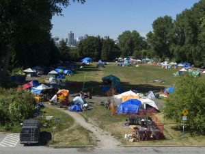 Roadmap for clearing the tent city at Strathcona Park